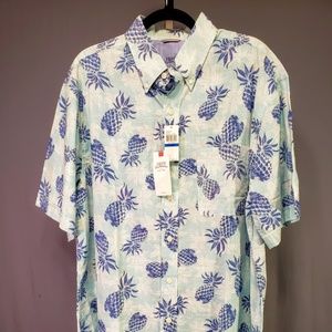 IZOD Big and Tall Saltwater Dockside Chambray